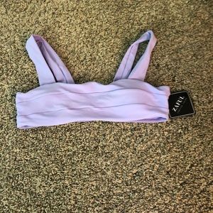 purple zaful bathing suit NEVER WORN WITH TAGS